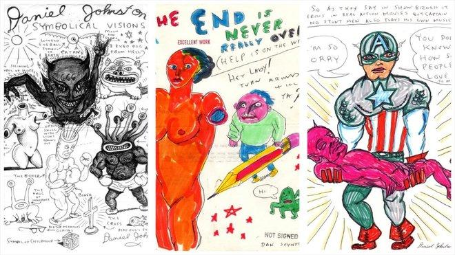 daniel johnston el dibujante que intentaba sonreir al horror