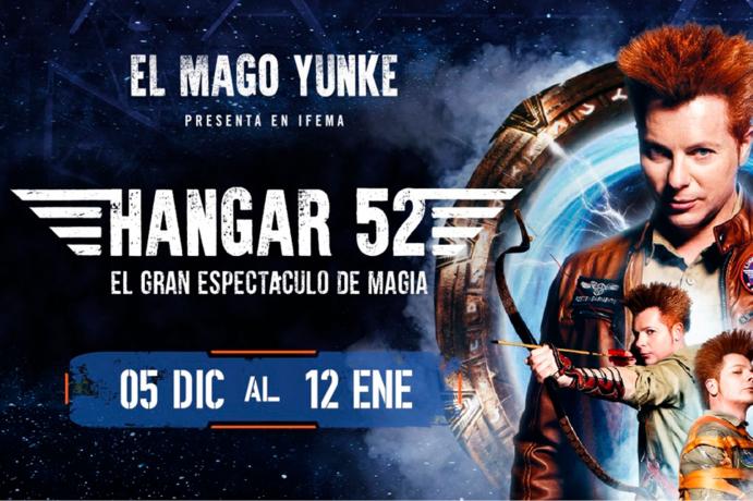 el mago yunke estrena en ifema hangar 52 el gran espectaculo de ilusionismo del ano