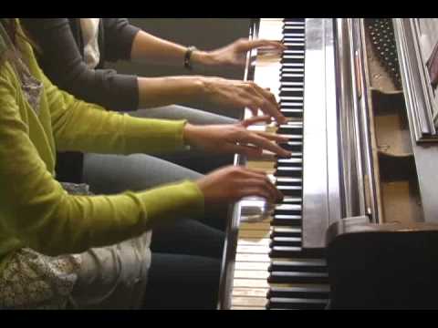 piano romantico a 4 manos