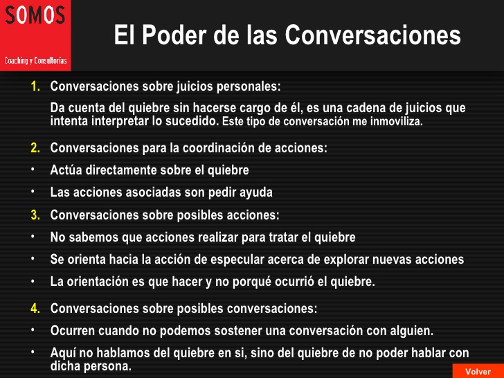 el poder de las conversaciones