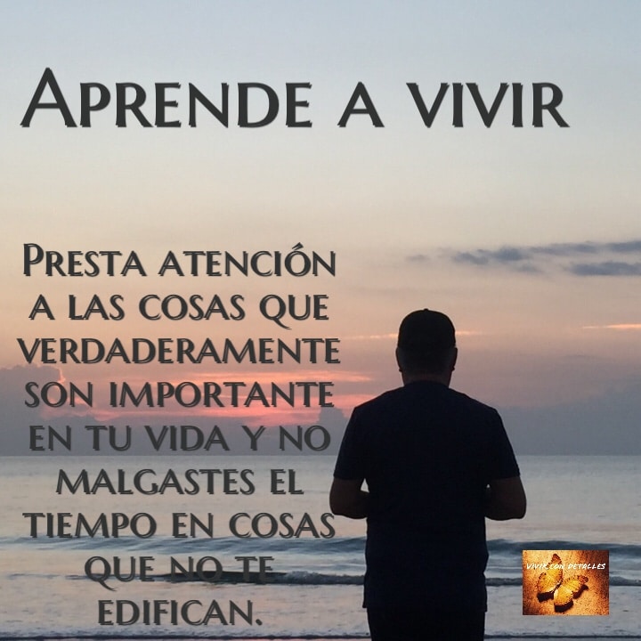 aprender a vivir