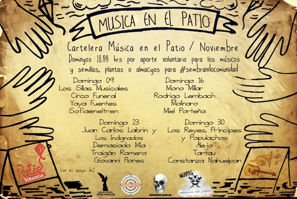 musica en el patio