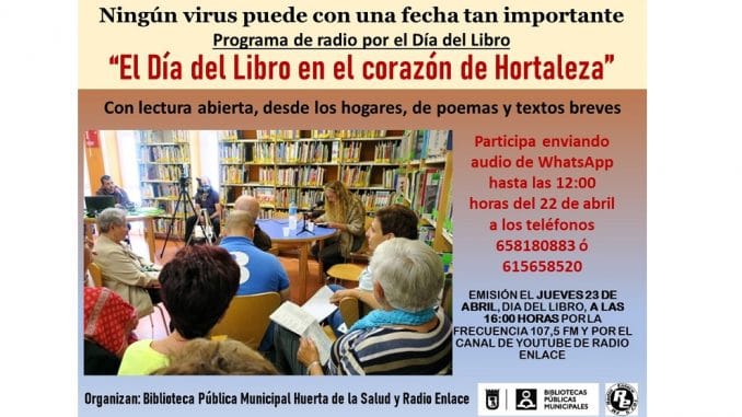 el dia del libro en el corazon de hortaleza