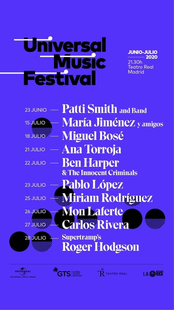 cancelada la sexta edicion del universal music festival