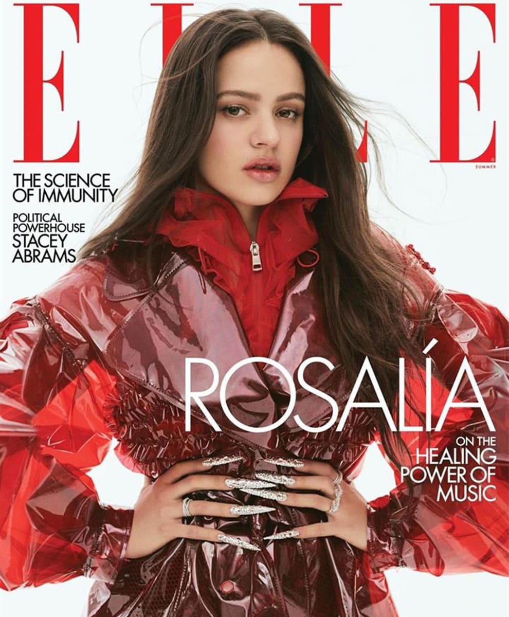 rosalia artista del verano para la revista elle