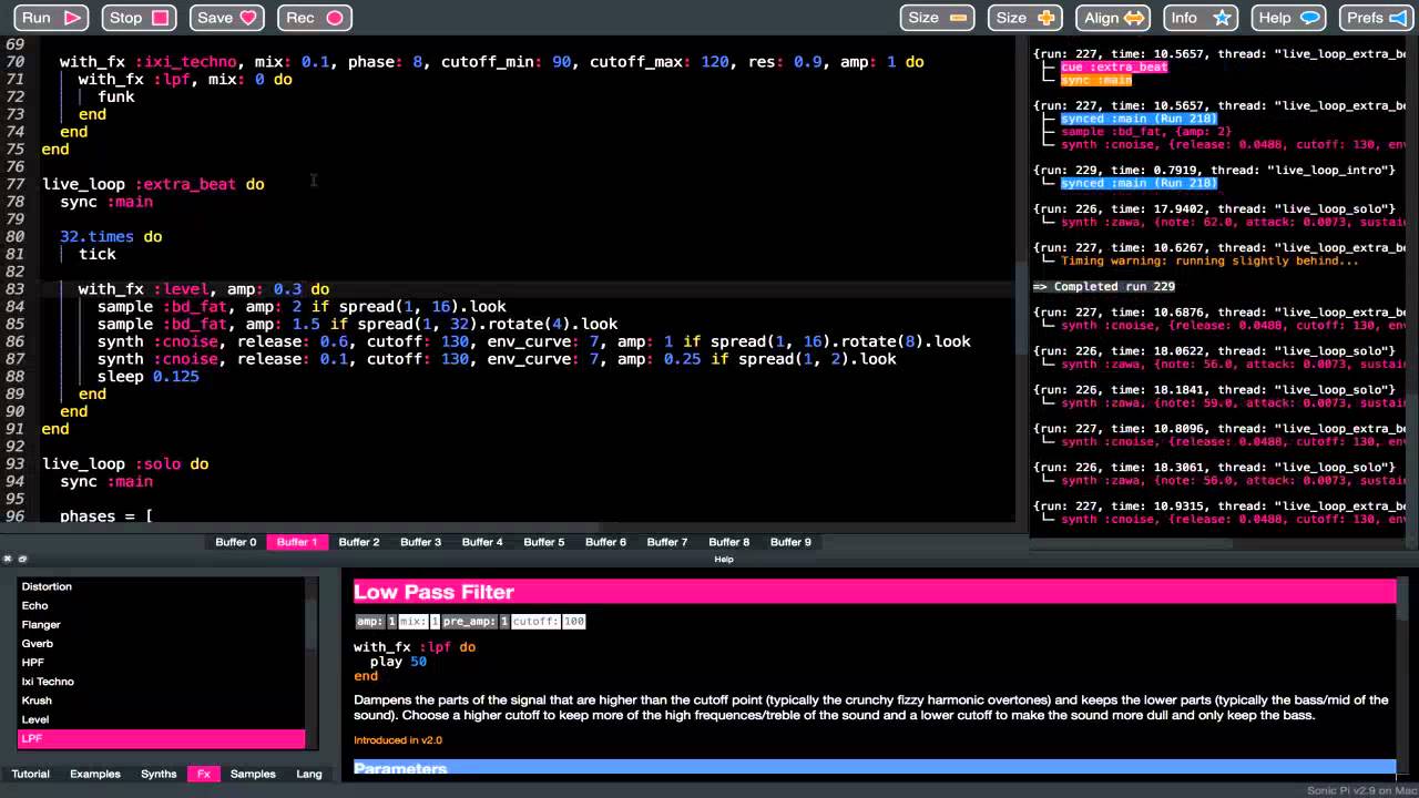 Taller de Introducción al Live Coding con Sonic Pi