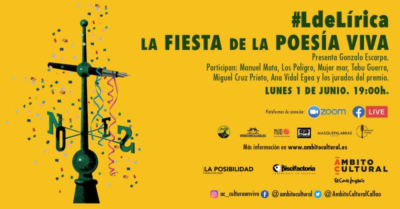 ambito cultural de el corte ingles celebra la fiesta de la poesia viva con grandes poetas de toda espana