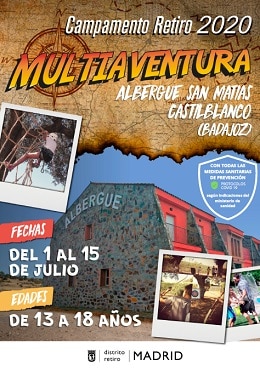 campamento multiaventura retiro