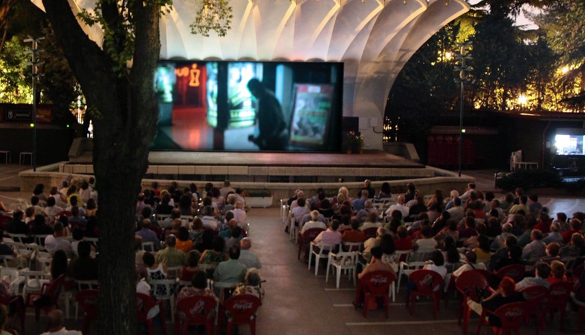 cine de verano en el calero