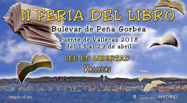 feria del libro y el bulevar del arte en puente de vallecas